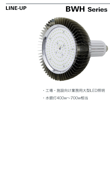 店舗・施設向け業務用大型LED照明